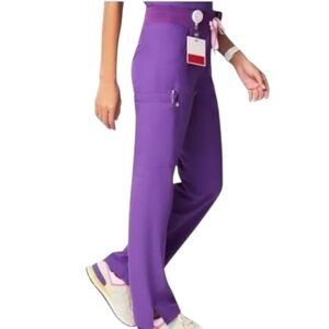Figs Ultra Violet Kade Cargo Scrub Pant